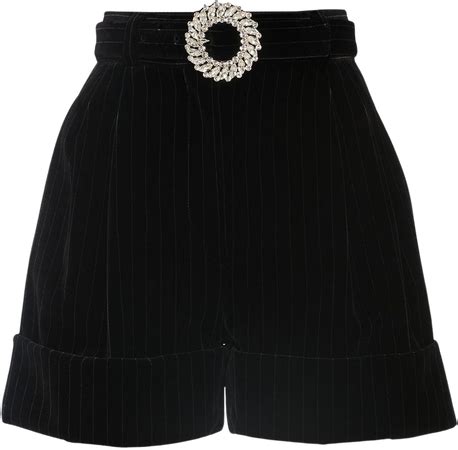 miu miu bermuda shorts|Velvet Bermuda shorts .